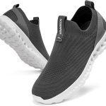 حذاء رياضي رجالي سهل الارتداء بدون اربطة، حذاء رياضي كاجوال شبكي جيد التهوية وخفيف الوزن للمشي والجري من او دي سي او اي