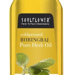زيت برينجراج لتغذية الشعر من سول فلاور - نقي 100%، اعشاب عضوية، زيت شعر طبيعي معصور على البارد، 200 مل/ 6.77 اونصة سائلة