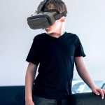 ⁦نظارات الواقع الافتراضي ثلاثية الابعاد للهواتف الذكية من ازوني، متوافقة مع اي او اس، للتلفزيون والعاب الفيديو⁩ - الصورة ⁦2⁩