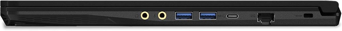 ⁦MSI لابتوب العاب GF63 رفيع 10SC-059UK FHD 60Hz 45% NTSC IPS-Level 15.6 انش (انتل i5-10300H، انفيديا جيفورس GTX1650 4GB، ذاكرة مستديمة 256GB PCIe جيل 3×4 SSD، 8GB RAM، واي فاي 6، 51 Whr) اسود⁩ - الصورة ⁦3⁩