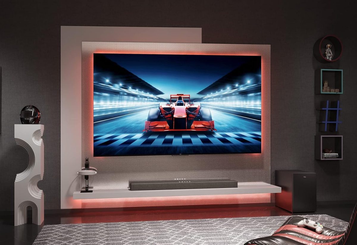 ⁦TCL تلفزيون ذكي 75 بوصة 4K QLED HDR UHD جيم ماستر 2.0 دولبي فيجن اي كيو اتموس HDR 1000 وحدة مضيئة في البكسل اي ماكس محسن 144HZ VRR 75C745 - ضمان لمدة عام (موديل 2023)⁩ - الصورة ⁦7⁩