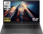 HP لابتوب 250 255 G10 للاعمال بشاشة FHD 15.6 انش ومعالج انتل كور i5-1334U (يتفوق على AMD رايزن 5 7530U) وRAM 16GB وSSD بمنفذ PCIe 512GB للمنزل والطلاب وكاميرا ويب ولوحة ارقام وويندوز 11 برو