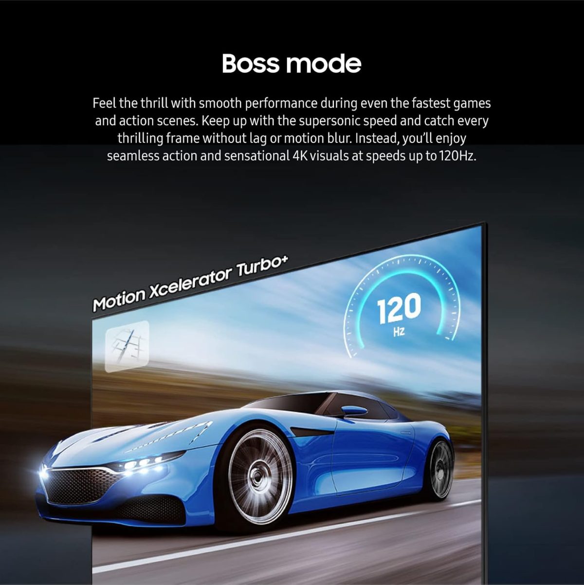 ⁦سامسونج تلفزيون ذكي نيو كيو ال اي دي، 55 بوصة، اسود تيتان، معالج كوانتوم عصبي 4K، تصميم نيو سليم، او تي اس، QA55QN85C - 2023 - اصدار عالمي⁩ - الصورة ⁦8⁩
