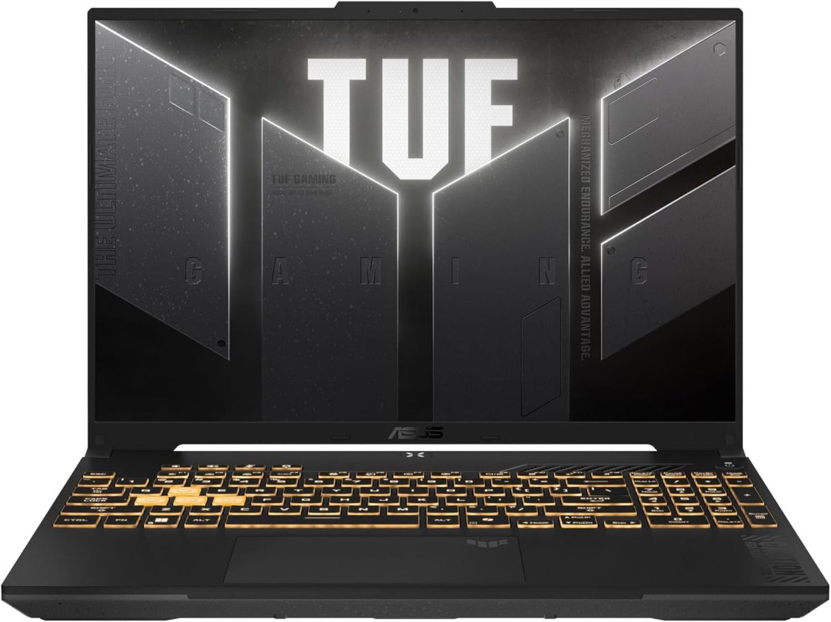اسس لابتوب العاب تي يو اف F16 (2024) بشاشة 16 انش FHD+ 144Hz IPS مستوى 16:10، معالج انتل كور™ 5 210H، انفيديا جيفورس RTX™ 4050، 8GB DDR5، 512GB PCIe الجيل الرابع SSD، واي فاي 6، ويندوز 11 هوم