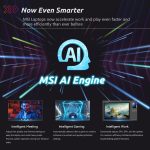 ⁦MSI لابتوب العاب A15 B8VF VR-Ready AI رفيع للغاية، 15.6 FHD 144Hz، ايه اي ام دي رايزن 9 8945HS، انفيديا جيفورس RTX 4060، 32GB DDR5 RAM، 1TB SSD، تعزيز التبريد، حزمة مع مبرد PCO نوت بوك قابل للطي، مبرد⁩ - الصورة ⁦6⁩