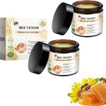 كريم فينوم النحل، كريم علاج احترافي لسم النحل للخلد والثؤلول، كريم مرطب لسم النحل لجميع انواع البشرة (60 غرام/2.12 اونصة) من لبويلوف®، قطعتين