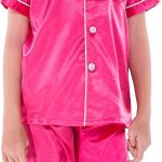 هوركيوت طقم بيجامات ملابس نوم للاطفال الصغار باكمام قصيرة