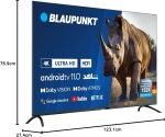 ⁦بلاوبنكت تلفزيون 55 بوصة | تلفزيون 4K UHD واندرويد 11 - تلفزيون LED سلسلة UBC6000D | دولبي فيجن واتموس | تقنية ام اي ام سي | تلفزيون كروم كاست مدمج | مساعد جوجل | التميز الهندسي الالماني⁩ - الصورة ⁦4⁩