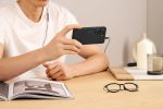 ⁦اسس شاشة اموليد 10 من زينفون 16+512 جيجابايت، اسود ميدنايت 15 سم (5.9 بوصة)، اندرويد 13، كاميرا مزدوجة 50 ميجابكسل⁩ - الصورة ⁦5⁩