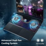 ⁦ايسر لابتوب العاب نيترو في 16S بالذكاء الاصطناعي | معالج AMD رايزن 7 260 | وحدة معالجة الرسومات الجرافيكية انفيديا جيفورس RTX 5060 (572 AI Tops) | شاشة 16 انش WUXGA IPS 180Hz | 32GB DDR5 | 1TB جيل 4⁩ - الصورة ⁦8⁩