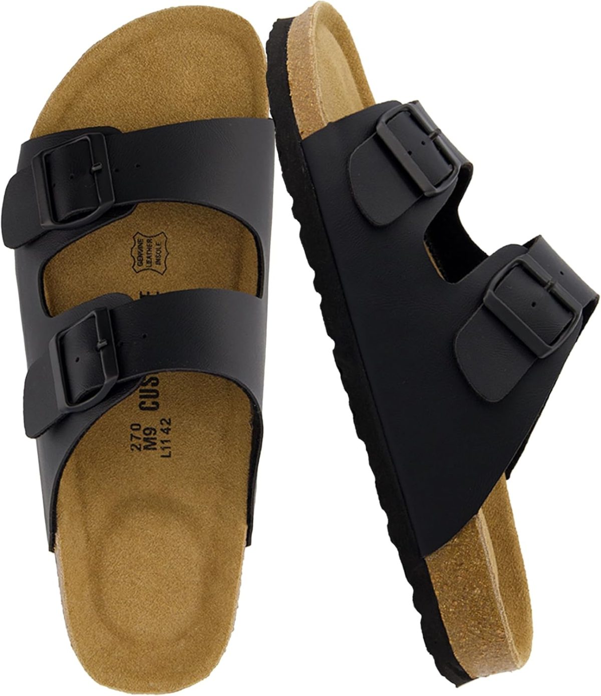CUSHIONAIRE Lane-m mens Slide Sandal