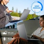 ⁦لابتوب ناكلود 17.3 انش، 4GB RAM 128GB SSD، نوت بوك I3 5005U، FHD IPS، 2 × USB 3.2، بلوتوث 4.2، واي فاي ثنائي النطاق، ذاكرة قابلة للتوسيع 512GB TF⁩ - الصورة ⁦5⁩