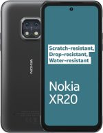 نوكيا XR20 5G 128GB + 6GB RAM - هاتف ذكي اندرويد مفتوح من المصنع بدون شريحة اتصال (جرانيت)، رمادي
