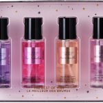 فكتوريا سيكريت مجموعة هدايا صغيرة من مجموعة عطور ميست مكونة من 4 قطع، روائح متنوعة