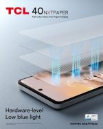 ⁦TCL جوال ان اكس تي بيبر 40 ثنائي شرائح الاتصال بذاكرة روم 256GB وذاكرة RAM 8GB (جي اس ام فقط | بدون سي دي ام ايه) هاتف ذكي 4G/LTE غير مغلق من المصنع (ازرق ميدنايت) - اصدار عالمي⁩ - الصورة ⁦3⁩