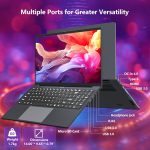 ⁦لابتوب اومنيكا i5 2025 بشاشة 16 انش بتردد 3.60GHz وذاكرة RAM 16GB وSSD 512GB FHD 1920×1200 وزاوية مفتوحة 180 درجة وكيبورد باضاءة خلفية للعمل والطلاب⁩ - الصورة ⁦7⁩