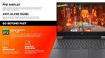 ⁦HP لابتوب العاب فيكتوس 15.6 انش FHD IPS 144Hz، AMD رايزن 5-8645HS، انفيديا جيفورس RTX 4050، واي فاي 6، كيبورد باضاءة خلفية، ويندوز 11 هوم، مع قاعدة ماوس (16GB RAM و1TB PCIe SSD)⁩ - الصورة ⁦4⁩