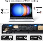 ⁦لابتوب العاب N5095 بشاشة 15.6 انش وذاكرة RAM 16GB وSSD 512GB للالعاب و180 زاوية فتح وبصمة اصبع وكيبورد باضاءة خلفية 1920X1080 IPS ميني HDMI واي فاي 5 للطلاب والاعمال⁩ - الصورة ⁦5⁩