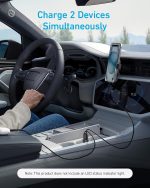 ⁦شاحن سيارة USB-C من انكر بقدرة 30 واط بمنفذين من النوع سي، شاحن سيارة ايفون مع باور اي كيو 3.0 لايفون 16/15/14/13/12 سلسلة سامسونج جالكسي S23/S22/S21 وايباد برو وايربودز وهواوي والمزيد⁩ - الصورة ⁦4⁩