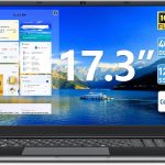 لابتوب ناكلود ويندوز 11، لابتوب 17.3 انش مع معالج كور i3، 4GB DDR3 128GB SSD، بطارية 60800mWh FHD، شاشة IPS نوع C، HDMI، واي فاي 5G، بلوتوث 4.2، كاميرا ويب، USB3.2