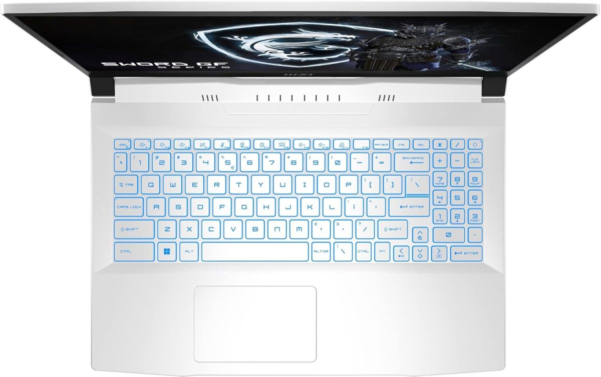 ⁦MSI لابتوب العاب سورد 15 15.6 انش 144Hz FHD، انتل i7-12650H 10 كور، انفيديا جيفورس RTX3060 6GB، 32GB DDR4 1TB NVMe SSD، واي فاي 6، نوع C، HDMI، RJ-45، كيبورد باضاءة خلفية، ويندوز 11 برو⁩ - الصورة ⁦4⁩