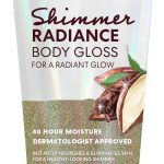 بالمرز لوشن جسم لامع بتركيبة زبدة الكاكاو مع فيتامين E، 5.25 اونصة سائلة، ملمع للجسم راديانس، يساعد على طمس الأوردة والسيلوليت وعلامات الترطيب لمدة 48 ساعة