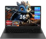 ⁦لابتوب اعمال 16 انش، معالج AMD رايزن 3 3250U، 8GB RAM 512GB SSD، فتح بصمة الاصبع، كيبورد باضاءة خلفية، شاشة FHD، لابتوب تقليدي للعمل والمكتب والطلاب والالعاب (8GB | 512GB)⁩ - الصورة ⁦8⁩