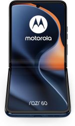 موتورولا رازر 60 مع موتو AI 8/256GB، 50MP OIS + 13MP، سيلفي 32MP، شاشة خارجية 3.65 انش، داخلي 6.9 انش بوليد، 120Hz، ميديا تيك ديمنسيتي، 256GB، بانتون جبل طارق سي