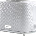 دايو مجموعة ارجيل SDA1781، اذابة الثلج واعادة التسخين والتحكم في التحمير للاستخدام على راحتك، في حين أن صينية الفتات القابلة للإزالة تجعل التنظيف سريعا، محمصة خبز بيضاء مكونة من شريحتين