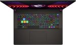 ⁦MSI لابتوب العاب فيكتور 17 HX A14VHG، شاشة 17 انش QHD+ 240Hz، انتل كور i9-14900HX، ذاكرة RAM 32GB، SSD 1TB، انفيديا RTX 4080، GDDR6 12GB، ويندوز 11، رمادي كوزموس - [9S7-17S162-611]⁩ - الصورة ⁦4⁩