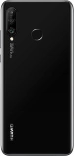 ⁦هواوي هاتف ذكي P30 لايت 128GB 6.1 انش FHD ديودروب مع كاميرا ثلاثية عريضة للغاية 48MP، ذاكرة RAM 4GB، اندرويد 9.0 بدون شريحة اتصال، شريحة واحدة، اصدار المملكة المتحدة، اسود⁩ - الصورة ⁦6⁩