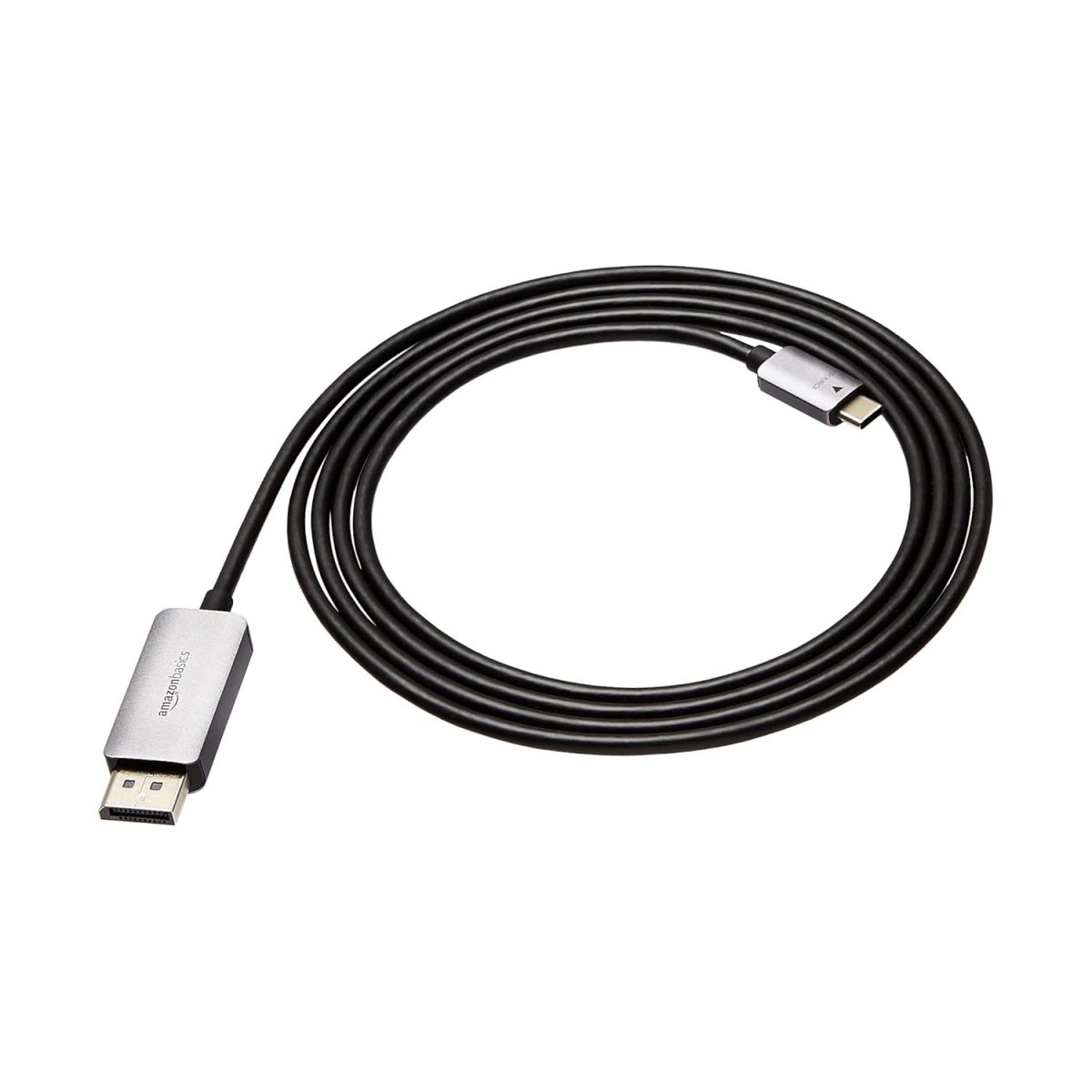 كيبل من USB سي إلى منفذ العرض مصنوع من الالومنيوم من امازون بيسكس - 6 قدم