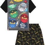 ليجو طقم بيجامة للاولاد من نينجاجو شورت
