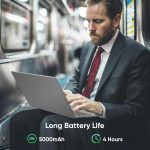 ⁦لابتوب 15.6 انش مع ذاكرة RAM 8GB وSSD 256GB وشاشة sRGB 100% ومعالج سيليرون N4000 (حتى 2.6GHz) نوت بوك ام اس اوفيس 2024 وواي فاي ثنائي النطاق وبلوتوث 4.2 وHDMI وويندوز 11 برو وعمر بطارية طويل من واي⁩ - الصورة ⁦5⁩