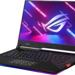 اسس لابتوب العاب روج ستريكس 15، شاشة 15.6 انش 300Hz 3ms FHD IPS، AMD رايزن 9 5900HX، 32GB DDR4 SDRAM، 1TB SSD، نفيديا جيفورس RTX 3080، كيبورد ميكانيكي بصري RGB لكل مفتاح، ويندوز 11 هوم