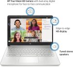 ⁦HP احدث لابتوب 14 انش HD للاعمال رباعي النواة i5-1135G7 (حتى 4.2GHz افضل من i7-1060G7) وRAM 16GB وSSD PCIe 1TB وبطاقة عرض مرئي ايرس Xe وكاميرا ويب وواي فاي وبلوتوث وويندوز 11 هوم مع ملحقات جي ام⁩ - الصورة ⁦5⁩