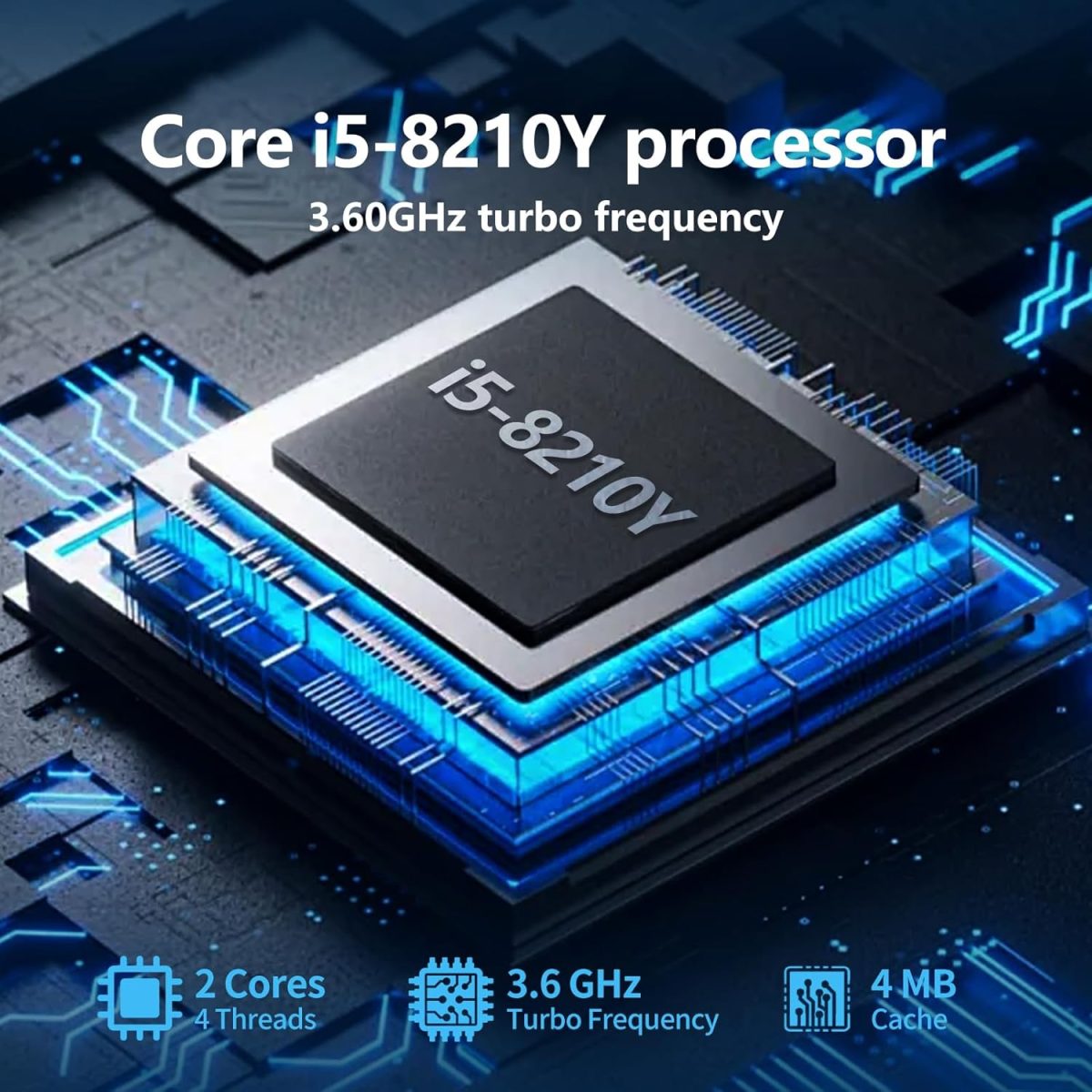 ⁦لابتوب العاب 16 انش i5 حتى 3.60GHZ، شاشة HD 1920×1200، 16GB RAM 1TB SSD، واي فاي 5، كاميرا ويب، BT5.0، منفذ HDMI صغير، ار جيه 45، كيبورد باضاءة خلفية، كمبيوتر العاب⁩ - الصورة ⁦4⁩