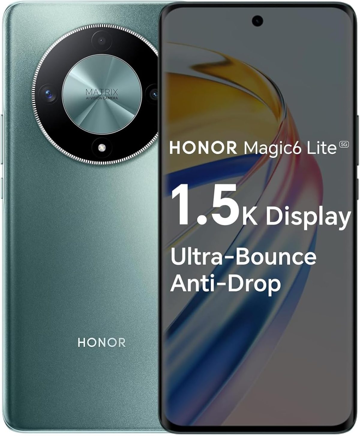 هاتف ذكي ماجيك 6 لايت 5G | روم 512GB + 8GB RAM | شاشة AMOLED 6.75 انش 120Hz | كاميرا ثلاثية 108MP | سناب دراجون 6 الجيل 1 | اندرويد 13 | بطارية 5300mAh | شريحتين اتصال قريب المدى | ماجيك او اس 7.2