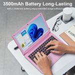 ⁦لابتوب 2025، لابتوب ويندوز 11.6 انش، معالج سيليرون N4000، ذاكرة RAM 8GB، تخزين 256GB، شاشة HD 11.6 انش، ويندوز 11، لابتوب للترفيه او استخدام الطلاب⁩ - الصورة ⁦7⁩