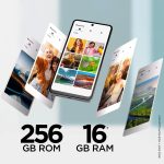 ⁦TCL جوال ان اكس تي بيبر 40 ثنائي شرائح الاتصال بذاكرة روم 256GB وذاكرة RAM 8GB (جي اس ام فقط | بدون سي دي ام ايه) هاتف ذكي 4G/LTE غير مغلق من المصنع (ازرق ميدنايت) - اصدار عالمي⁩ - الصورة ⁦6⁩