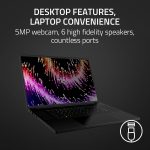 ⁦ريزر لابتوب العاب بليد 18: انفيديا جيفورس RTX 4090-معالج انتل 24 كور i9 HX الجيل 13 - 18 انش QHD+ 240Hz - RAM 32GB - SSD 2TB - الومنيوم سي ان سي - شاحن جان مدمج - ويندوز 11 - كروما RGB⁩ - الصورة ⁦6⁩