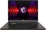 MSI لابتوب العاب فيكتور 17 HX A14VHG، شاشة 17 انش QHD+ 240Hz، انتل كور i9-14900HX، ذاكرة RAM 32GB، SSD 1TB، انفيديا RTX 4080، GDDR6 12GB، ويندوز 11، رمادي كوزموس - [9S7-17S162-611]
