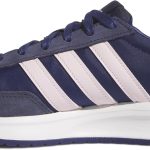 حذاء رن 70s 2.0 للنساء من اديداس، ازرق داكن/بينك ساندي/ كحلي شادو، UK 5.5