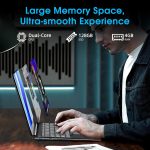 ⁦لابتوب ناكلود 17.3 انش، 4GB RAM 128GB SSD، نوت بوك I3 5005U، FHD IPS، 2 × USB 3.2، بلوتوث 4.2، واي فاي ثنائي النطاق، ذاكرة قابلة للتوسيع 512GB TF⁩ - الصورة ⁦3⁩