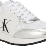 حذاء كامينا الرياضي للنساء من كالفن كلاين، أبيض، 40.5 EU