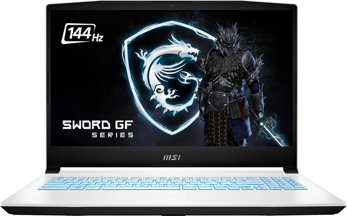 MSI لابتوب العاب سورد 15 15.6 انش 144Hz FHD، انتل i7-12650H 10 كور، انفيديا جيفورس RTX3060 6GB، 32GB DDR4 1TB NVMe SSD، واي فاي 6، نوع C، HDMI، RJ-45، كيبورد باضاءة خلفية، ويندوز 11 برو