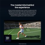 ⁦سامسونج تلفزيون ذكي، QLED، 65 بوصة فضي كربوني، معالج كوانتوم عصبي 4K، محور ذكي، كوانتوم HDR+، QA65Q80C - 2023 - اصدار عالمي⁩ - الصورة ⁦4⁩
