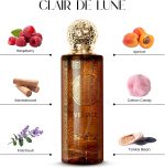 ⁦عطر كلير دي لون من فينتاج باي ايه ام دي بيرفيومز للنساء - عطر كلاسيكي للرجال والنساء - او دي بارفان يدوم طويلا 100 مل⁩ - الصورة ⁦3⁩
