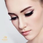⁦نونيز قلم تحديد عيون سائل اسود - مقاوم للماء مطفي للغاية ويدوم طويلا - قلم تحديد عيون اسود - اسود كثيف 100% - قلم تحديد ناعم وسهل الاستخدام⁩ - الصورة ⁦2⁩