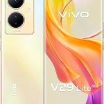فيفو V29 لايت 5G ثنائي شرائح الاتصال (ذهبي دريمي، 12+8GB RAM، 256GB) شاشة AMOLED منحنية ثلاثية الابعاد 120Hz | كاميرا 64MP OIS | شحن 44 واط | NFC | شنطة ظهر، سماعات اذن + ضمان ممتد 24 متر + حماية شاشة